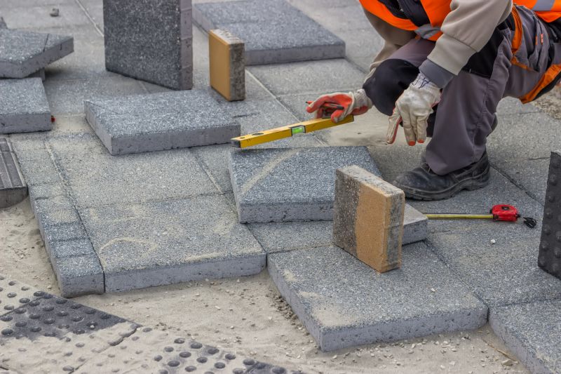 Close-up of Paver Joints